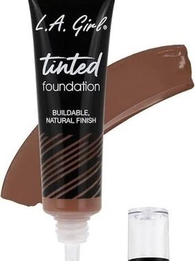 LA Girl Tinted Foundation - Deep Brown Shade